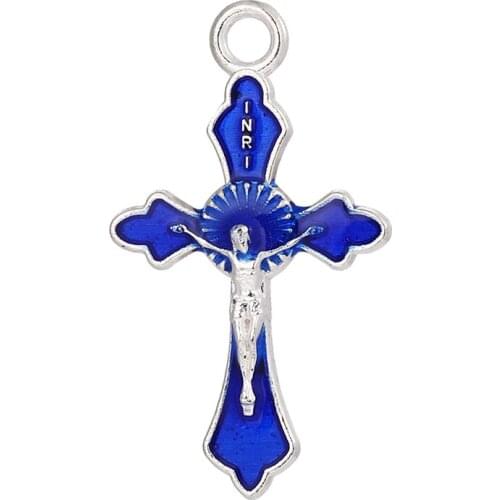 Cross Pendant Jesus Portrait Pendant Catholic Gift Made in Zinc Alloy 2020 New Style Order To Send Exquisite Gift MENG MING