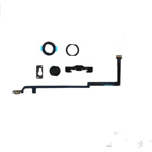 50set New Home Menu Button Keypad set Flex Cable Replacement Repair Parts For iPad Air 5 A1474 A1475