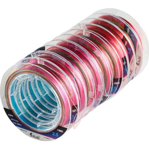 8 Strands 110m Strong PE Braided Fishing Line Multifilament Rock Boat Fishing Line Fishing Accessories Tackle Pesca Tool