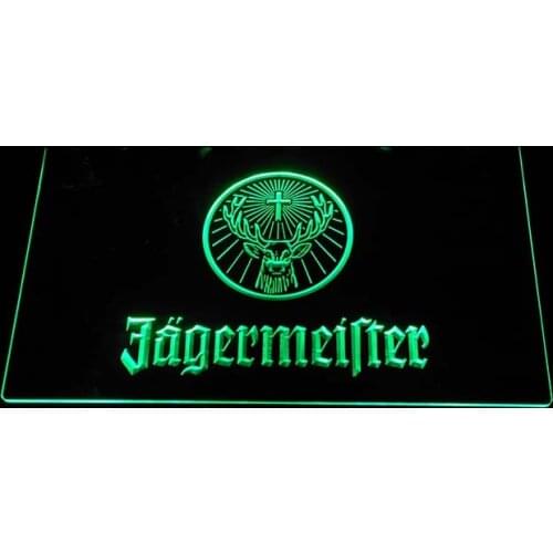 A288 Jagermeister Deer head LED Neon Light Signs