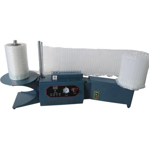 Automatic Air Column Inflation Machine Inflate Filling Bubble Flm Bag Packing Bubble Roll Air Cushion Packaging Portable Wrap