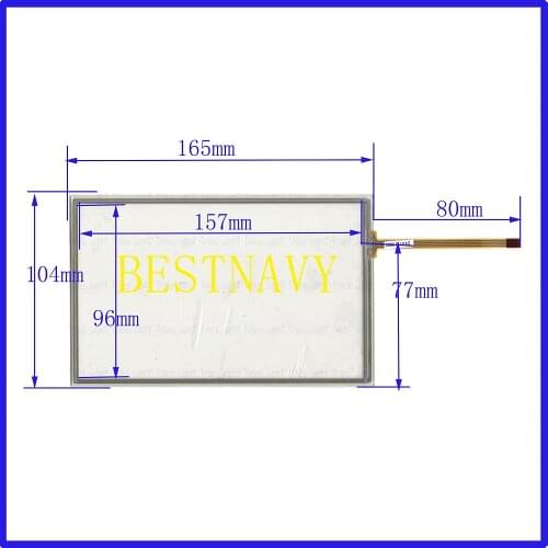 Free Post 7.0inch LCD display LAM070G004A GCX156AKM-E only touch digitizer for Peugeot 208 2008 308 Citroen C5C4L C3XR Car auto
