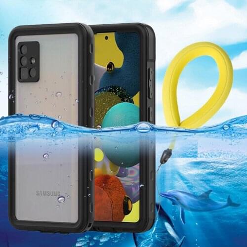 A51 5G Case Shockproof Outdoor Sports IP68 Waterproof Case for Samsung Galaxy A51 A 51 5G Full Body Water-resistant Diving Case