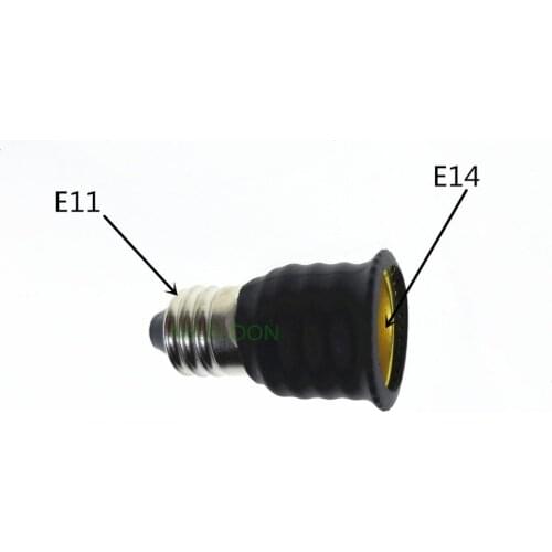E11-E14 Lamp Holder Converter E11 turn to E14 TO E11 LAMP BASE E11 TO E14