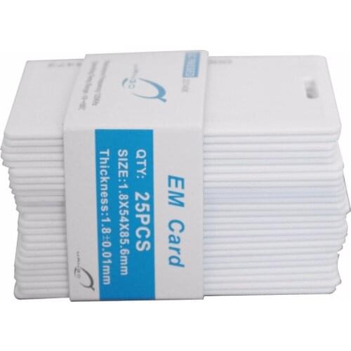 125khz rfid access control card- pack of 100 pcs