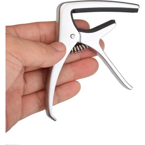 Metal Guitar Capo Super Easy To Use for 6 String Acoustic Classic Electric GuitarTuning Clamp Guitar Accessories