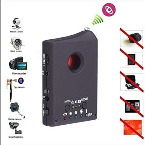 Full Range Wireless Anti-Spy Bug Detect RF Signal Detector Camera GSM Device Finder FNR Full-frequency Detector Audio Bug Finder