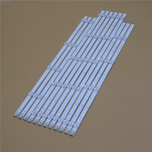 TV LED Bars For LG 47LN5790 47LN6108 47LN6130 47LN6138 -ZB UI 47" inch TVS Backlight Strips Kit 9LED Lamps Lens 5 Bands LC470DUE