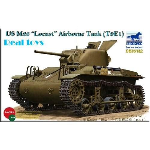 Bronco model CB35162 1/35 M22 "Locust" Airborne Tank (T9E1)