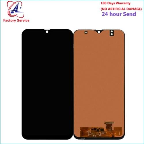 For SAMSUNG GALAXY A30 LCD Screen Display+Touch Screen Digitizer Sensor Assembly Replacement With Frame For SAMSUNG GALAXY A30