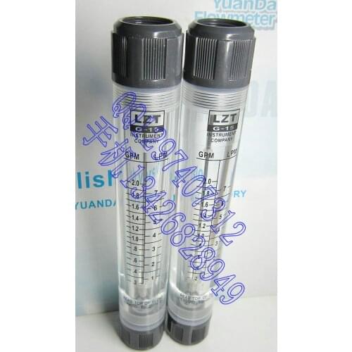 0.2~2GPM, 1~7LPM premium LZT-15G pipeline liquid flowmeter flowmeter