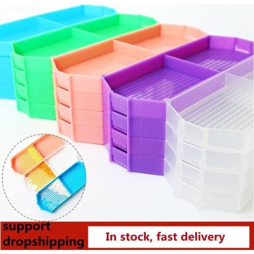 1 PC Large Capacity Big Drill Plate Plastic Tray Big Kits gift New DIY Diamond Painting Diamond Embroidery Accessories