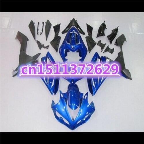 100%Fits Fairings for YZF R1 07 08 YZF-R1 07-08 blue black YZF1000 R1 07 08 YZF R1 2007 2008 fairing kits-Dor for Yamaha D