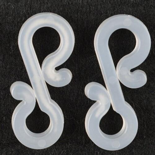 100 PCS Christmas Light Clip S-shaped Durable Gutter Hook Bathroom Kitchen Coat Hooks Multifunctional Sundries Storage Hooks