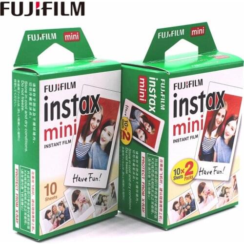 30 sheets Genuine Fuji Fujifilm instax mini 8 film white Edge film for instax Instant Camera mini 8 7s 25 50s 90 9 photo paper