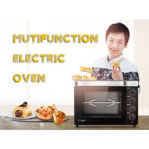 32L Household Baking Oven Multi-Functional Electric Oven Cake Bread Enameled Oven With Big Capacity CRTF32K