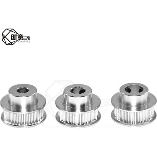 5pcs New GT2 Timing Pulley 36 Tooth Wheel Bore 5mm 8mm 10mm Aluminum Gear Teeth Width 6mm Parts For Reprap 3D Printers Part