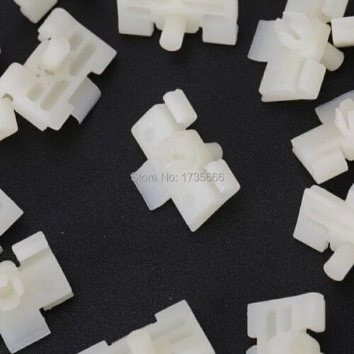 500PCS Body Side Lower Ledge Moulding Clip Nylon Retainer 006-988-30-78 For Mercedes Benz 260E 300E 300TE W124