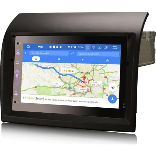 7" Android 10.0 OS Car Multimedia GPS Radio System Player for Citroen Jumper 2011-2015 with Built-in DSP Amplifier System