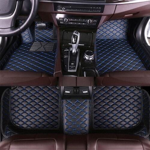 Custom Car Floor Mats For CHRYSLER 200 300 300C Touring Grand voyager Pacifica PT Cruiser Sebring Foot Mats Auto Accessories