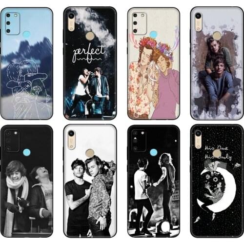 Black tpu Case For Honor 8a Prime 8s 9 10X Lite 9A 9C 9X Premium Pro 9S Case Cover Larry Stylinson
