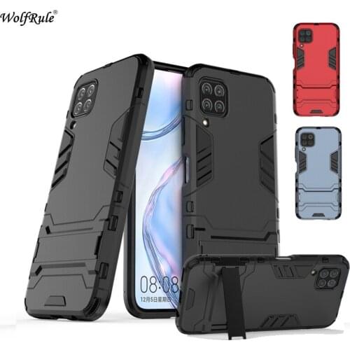 For Huawei Nova 6 SE Cover Robot Rubber Silicone holder Armor Phone Case For Huawei Nova 6 SE Fundas Cover for Huawei Nova 6 SE