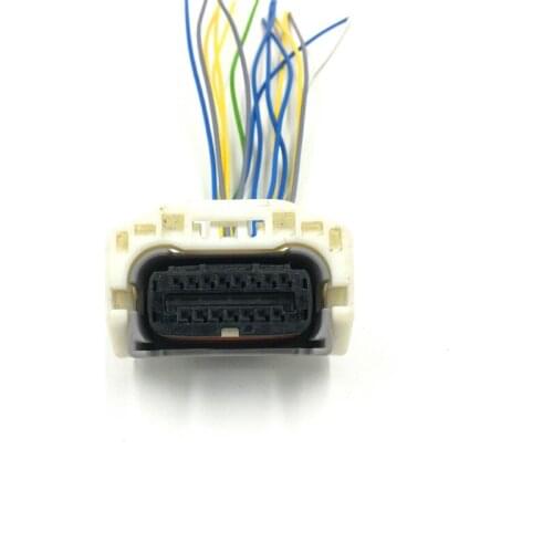 Car gearbox solenoid valve oil circuit board harness plug connector with wire for Toyota Crown Camry Highlander Lexus