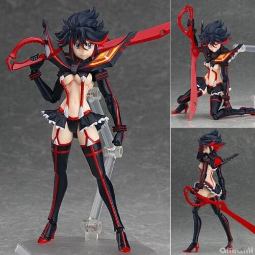 14.5CM Japanese anime figure KILL la KILL Matoi Ryuuko figma 220 action figure collectible model toys for boys