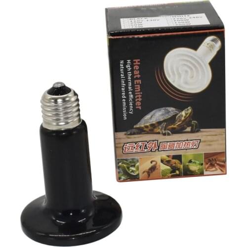 9 Products Reptile heat lamps Snake Tortoises Lizard heat lamps 25W50W75W 100W150W200W Animals heating equipment Animal supplies
