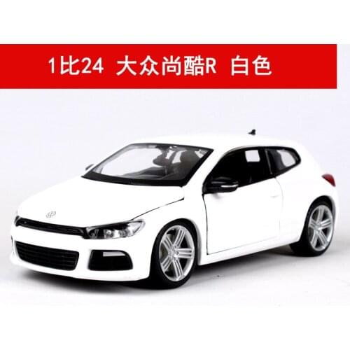 BBURAGO 1:24 Volks wagen VW Scirocco GOLF MK1 GTI simulation alloy car model toys gifts