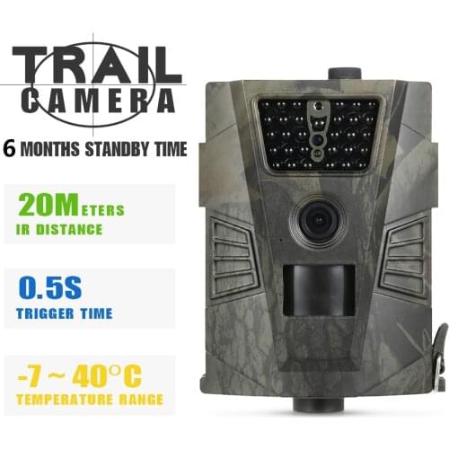 Hunting Camera Night View Motion Sensor Trail Camera Wildlife Observation LCD Screen Recorder Motion Detection Hunting Camera