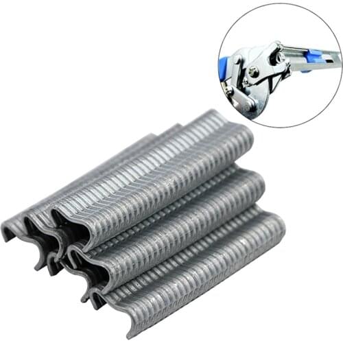 600 pcs M Nail Cages Installation Plier Chicken Duck Bird Dog Cage Clamp Rabbit Staples Aniaml Cage Accessories