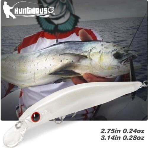 Hunthouse Artist Tiny Wobbers Fishing Lures 2020 Trout Minnow Twitch Minnows Swimbait Hard Bait Japan Mustad Tackle