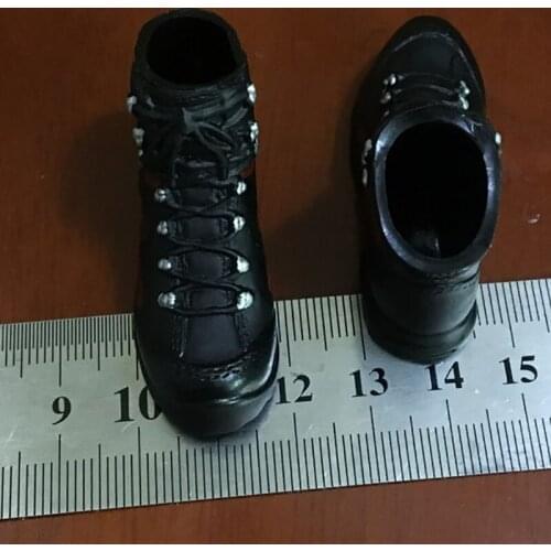 1/6 Scale Soldier Toy Model Sports Shoe Belt Belt Wear-resistant Rubber Boots Are 12" Movable Doll Human Doll Accessory