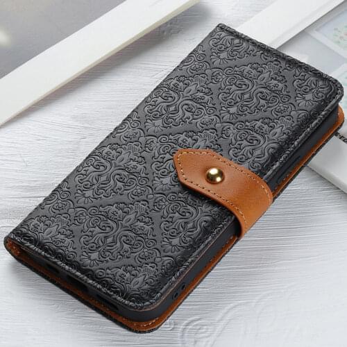 Luxury Emboss Leather Wallet Case for Nokia C01 Plus Flip Case Magnet Card Slot Funda Nokia C01 Core Case Nokia C 01 Plus Cover
