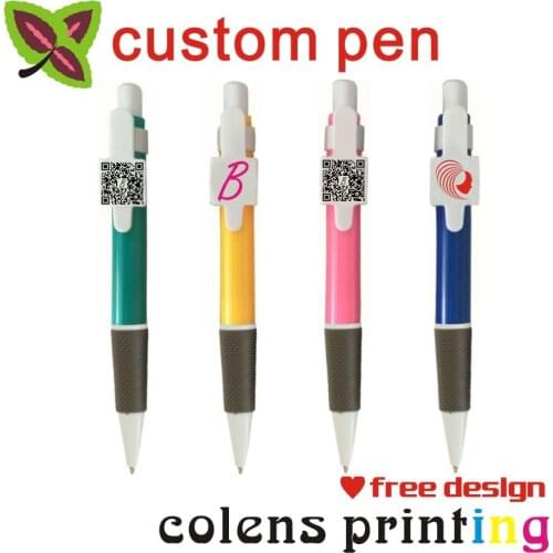 Custom advertising pen with LOGO QR code printing /advertising gift pen /custom Ballpoint pen office supplies / 1000PCS/bag