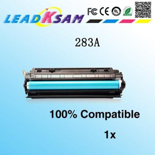 283A toner cartridge compatible for HP283 Laserjet M127FN M126FN M125nw CF283A