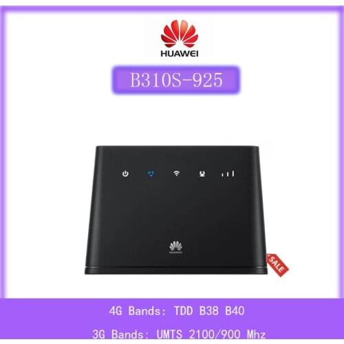 Huawei B310S-925 B310As-852 4G LTE CPE 150mbps WIFI Router Hotspot Up to 32 wireless users plus 2pcs Antennas
