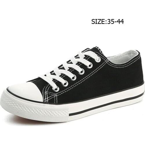 New Sports Shoes Womens Vulcanized Casual Lacing Fashionable Small White Shoes Canvas Breathable Comfortable Flat Shoes Female
