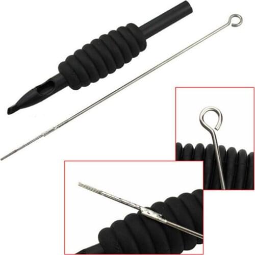 10PCS M1 19mm Tattoo Needle Sterile Disposable Tattoo Nozzle Needle Tips Tube Grip 5/7/9/11/13/15 M1 Tattoo Gun Supplies Machine