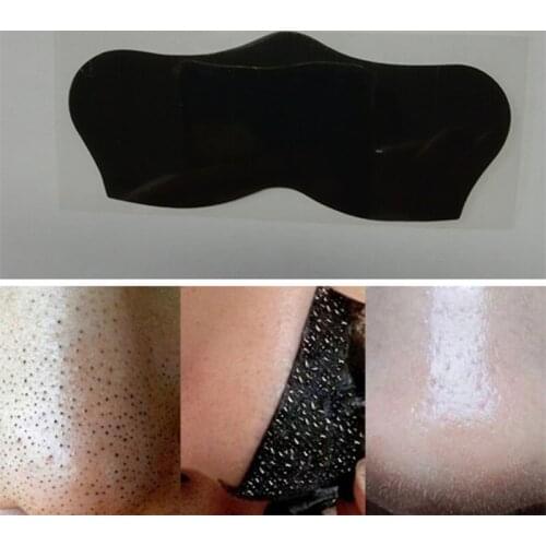 10pcs Nose Blackhead Remover Mask Deep Clean Skin Care Shrink Pore Acne Treatment Mask Nose Sticker Black Dots Pore Clean Strips