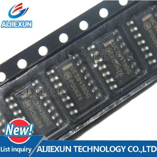 10Pcs UC3843BDG SOP14 High Performance Current Mode Controllers in stock 100%New and original