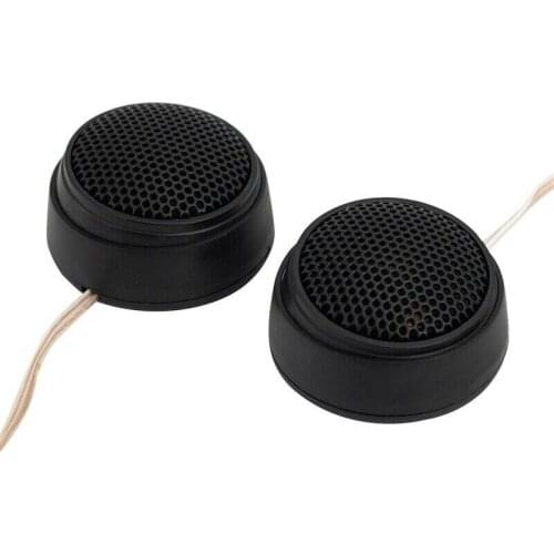 2PCS 12V Black Car Speakers Audio Loud Dome Tweeter Speakers Super Power High Quality High Sensitivity