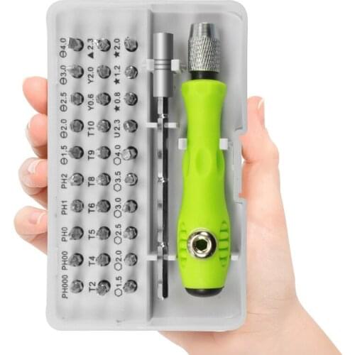 32 In 1 Screwdriver Set Mini Precision Screwdriver Multi Computer PC Mobile Phone Device Repair Hand Magnetic Home Tools