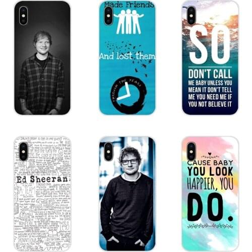 Accessories Phone Shell Covers For HTC One U11 U12 X9 M7 M8 A9 M9 M10 E9 Plus Desire 630 530 626 628 816 820 830 Ed Sheeran