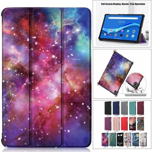 For Lenovo TAB M10 Plus 10.3 TB-X606F 2020 TB-X606 M10 HD 2nd TB X306 X306F 10.1'' Tablet Case Magnet Folding Stand Cover+Stylus