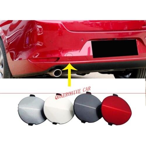 QDAEROHIVE rear bumper trailer cover bumper trailer hook cover for Mazda 3 Axela Sedan 2020