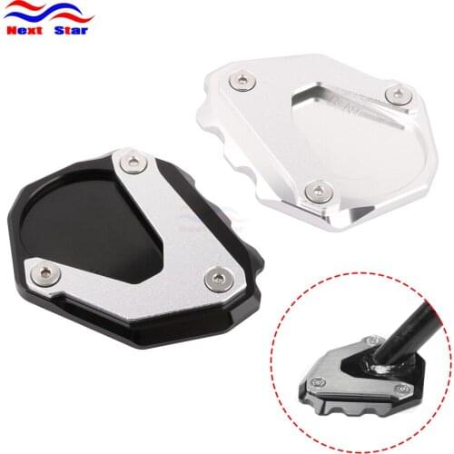 Motorcycle Parts Foot Side Stand Extension Pad Support Plate For BMW R900RT 09-10 R1200R 06-14 R1200RT 04-13 R1200ST R Nine T