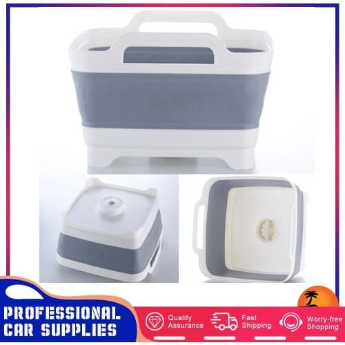 Washing basket Fruit storage Kitchen drain Multi-function folding sink rack For Caravan Boats Camper Car RV Kitchen