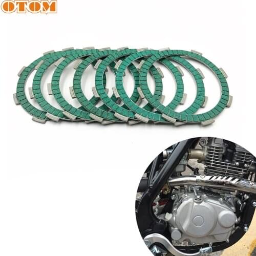 OTOM Motorcycle Paper-Based Clutch Friction Plates Kit For 125CC 150CC 175CC 200CC 250CC ZONGSHEN KAYO LONCIN HONDA CB125 CB250